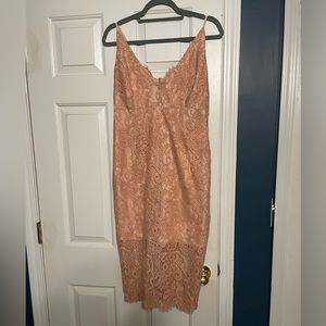 NWT Bardot lace spaghetti strap dress